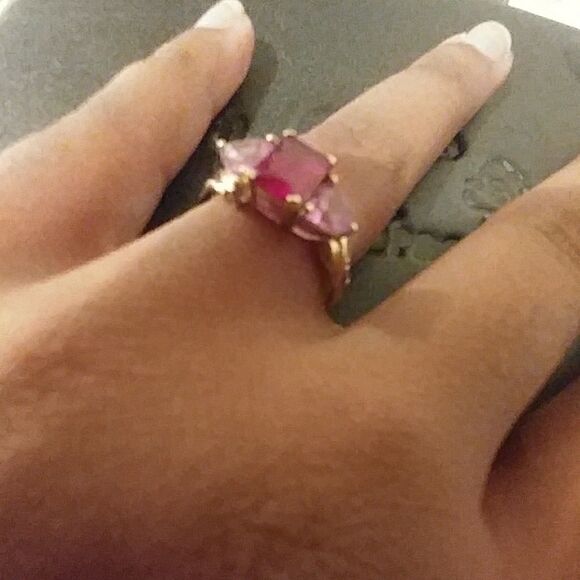 10kg 2 small side diamond's and 2 rubies - Picture 5 of 8